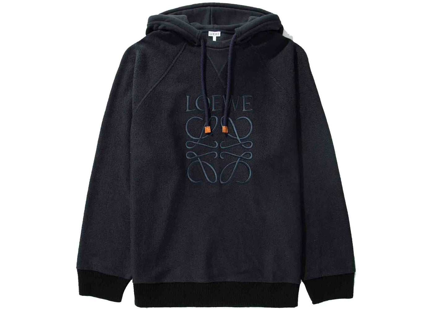 LOEWE Reverse Anagram Hoodie Dark Navy