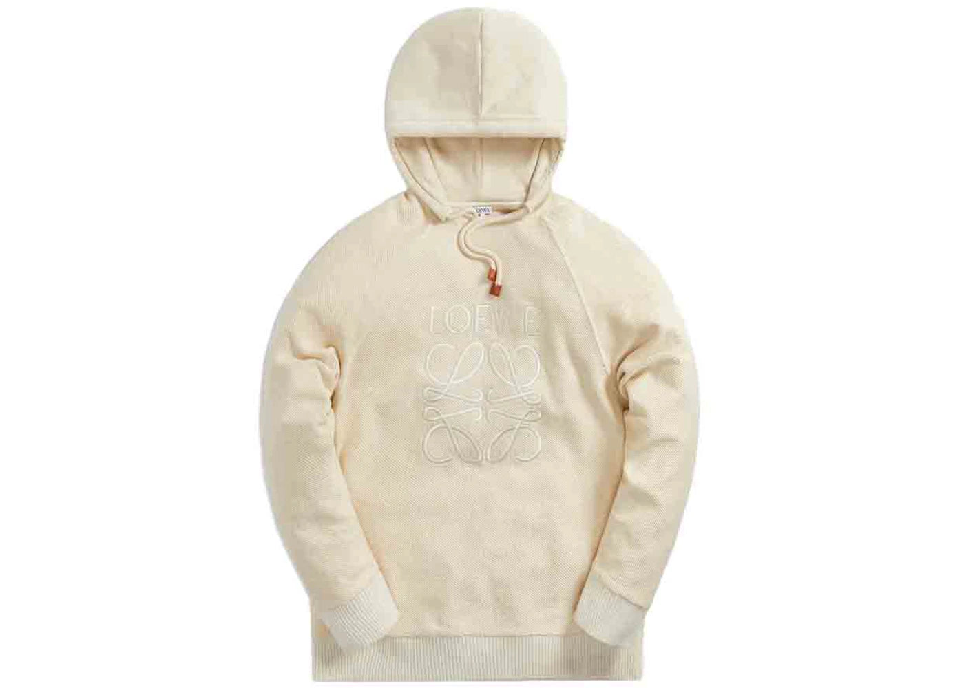 LOEWE Reverse Anagram Hoodie Ecru
