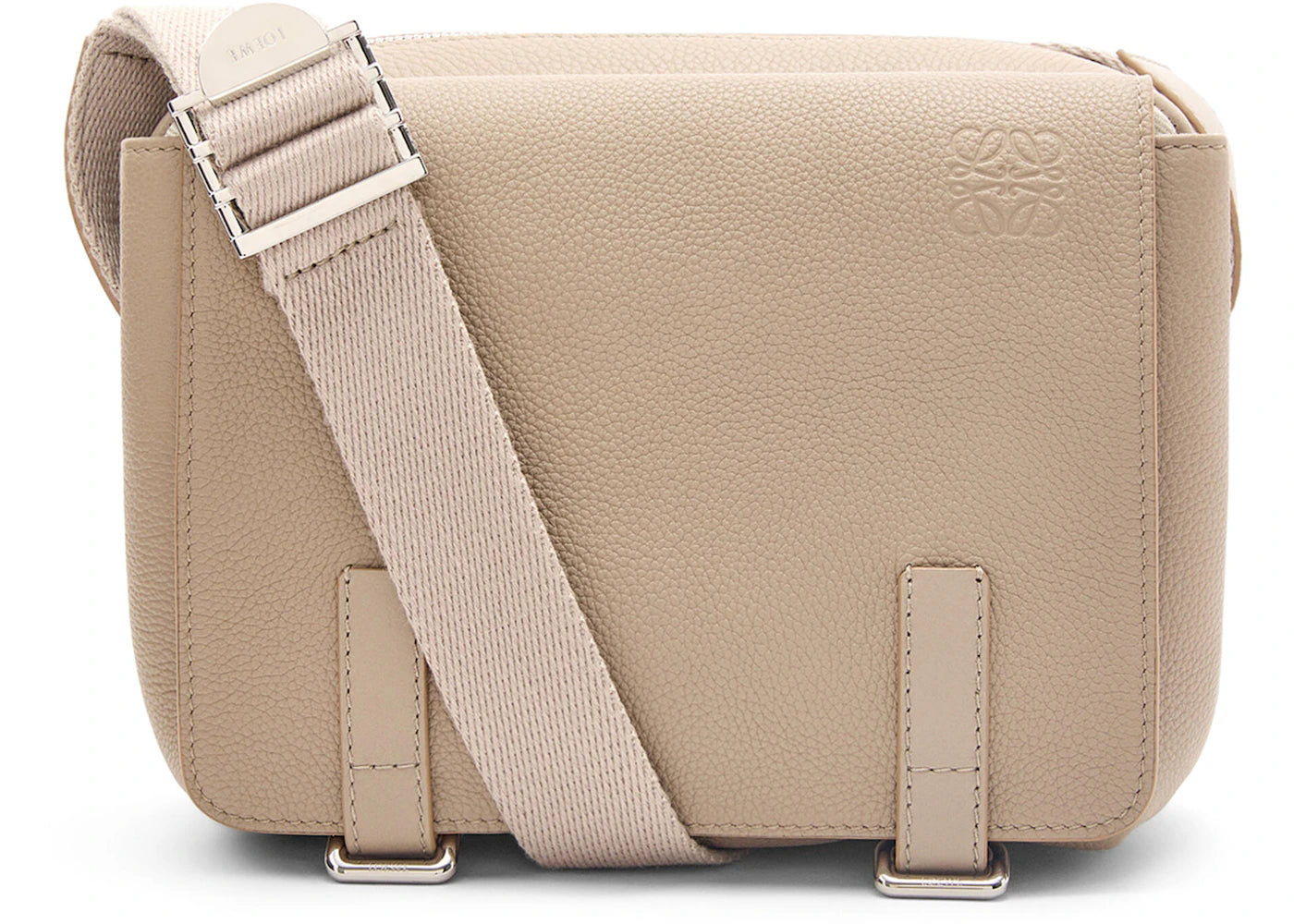 LOEWE XS Military Messenger Bag Sand