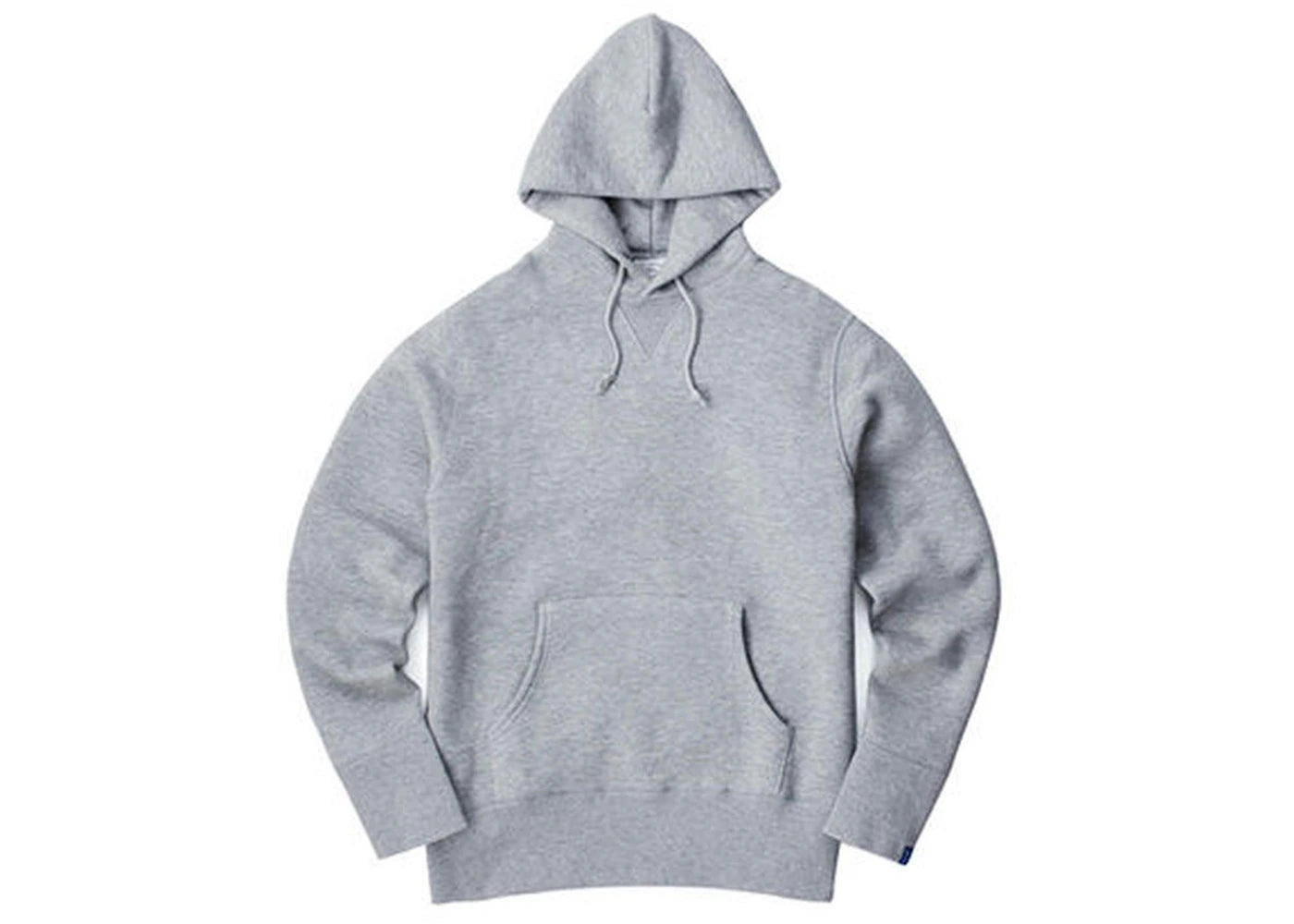 Loopwheeler LW05 Round Body Loopknit Pullover Hoodie Grey Melange