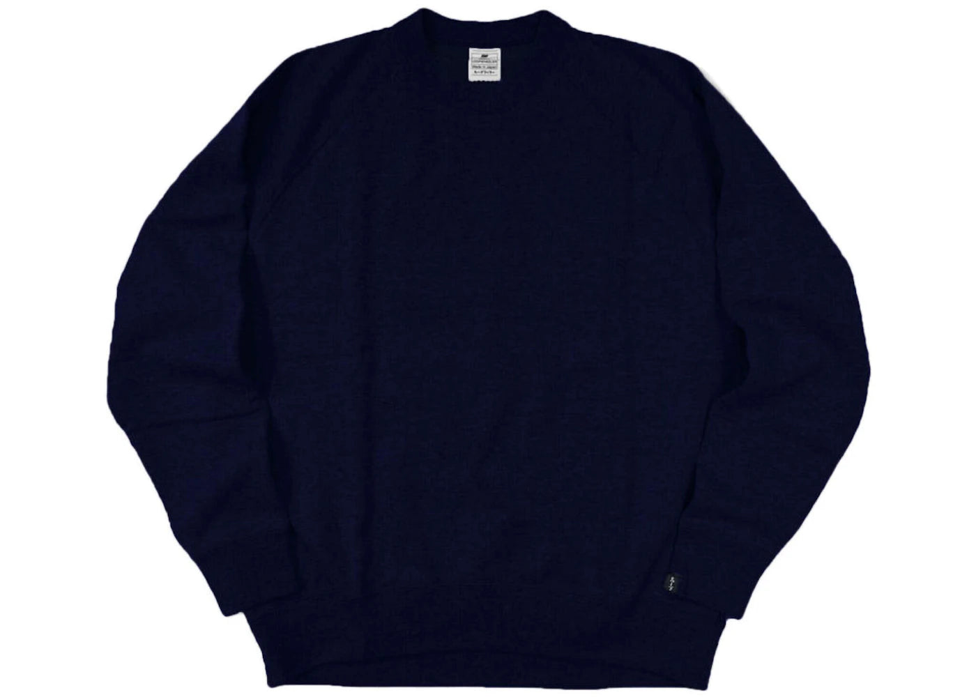 Loopwheeler LW313 Loop Knit Relaxed Fit Crew Sweatshirt Marine Navy