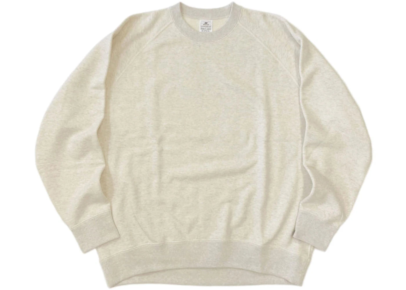 Loopwheeler LW313 Loop Knit Relaxed Fit Crew Sweatshirt Oatmeal