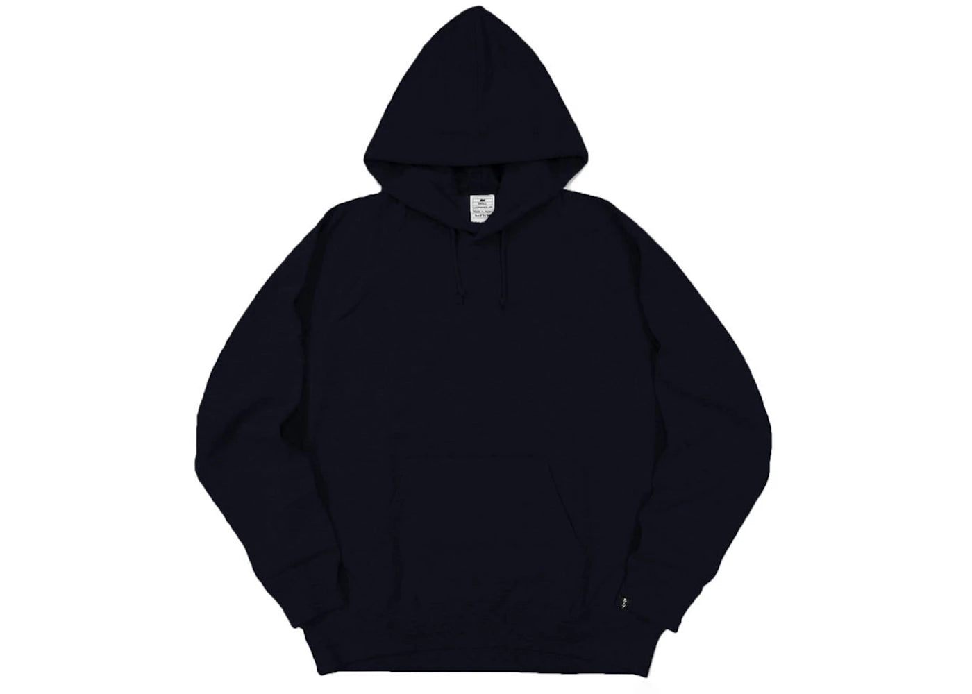 Loopwheeler LW322 Loopknit Relaxed Fit Pullover Hoodie Black