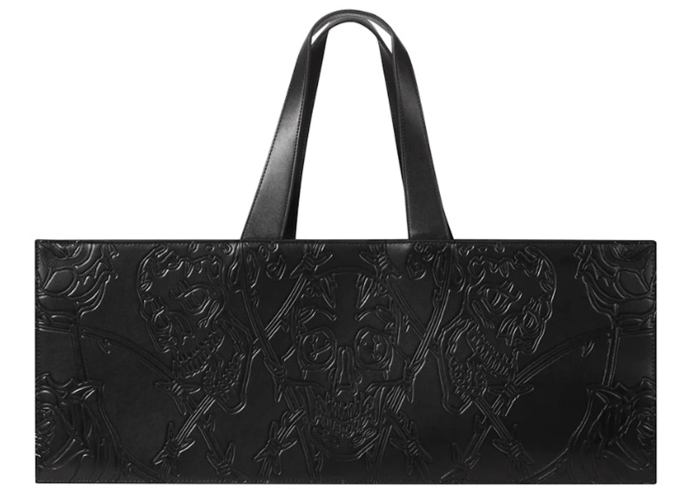 Loso Leather Hat Bag Black