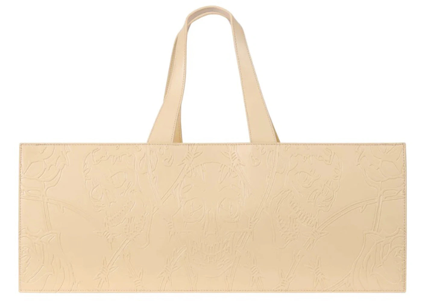 Loso Leather Hat Bag Cream