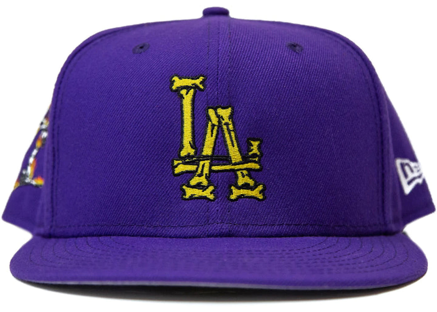 Loso New Era LA Bones Fitted Hat Purple