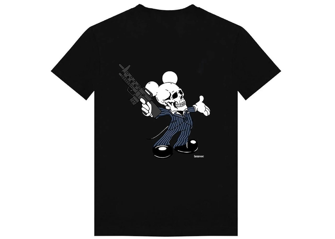 Loso Scarface Mickey Tee Black