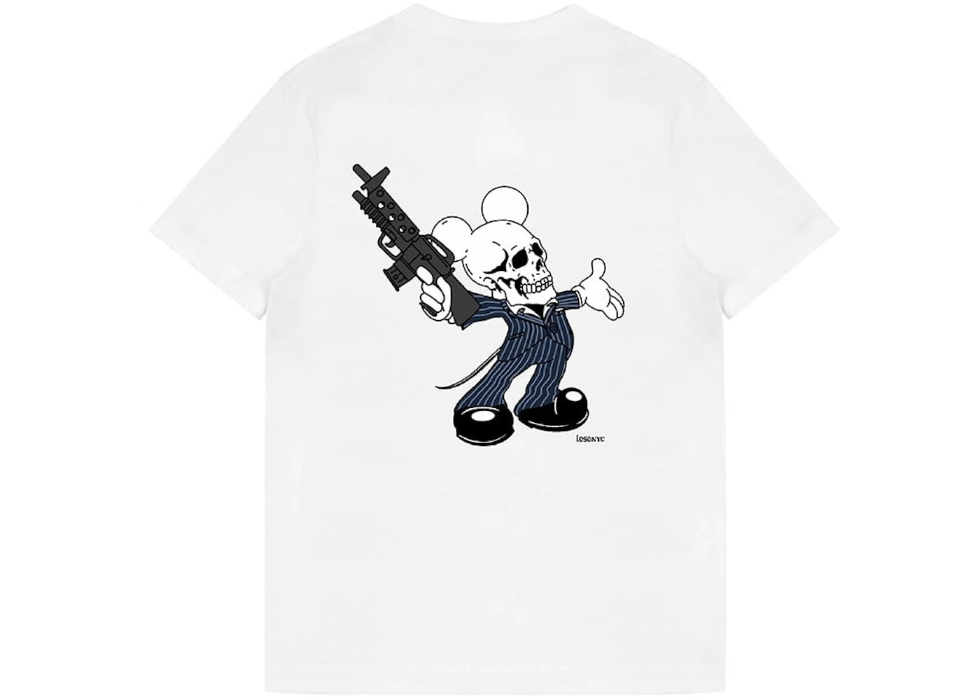 Loso Scarface Mickey Tee White
