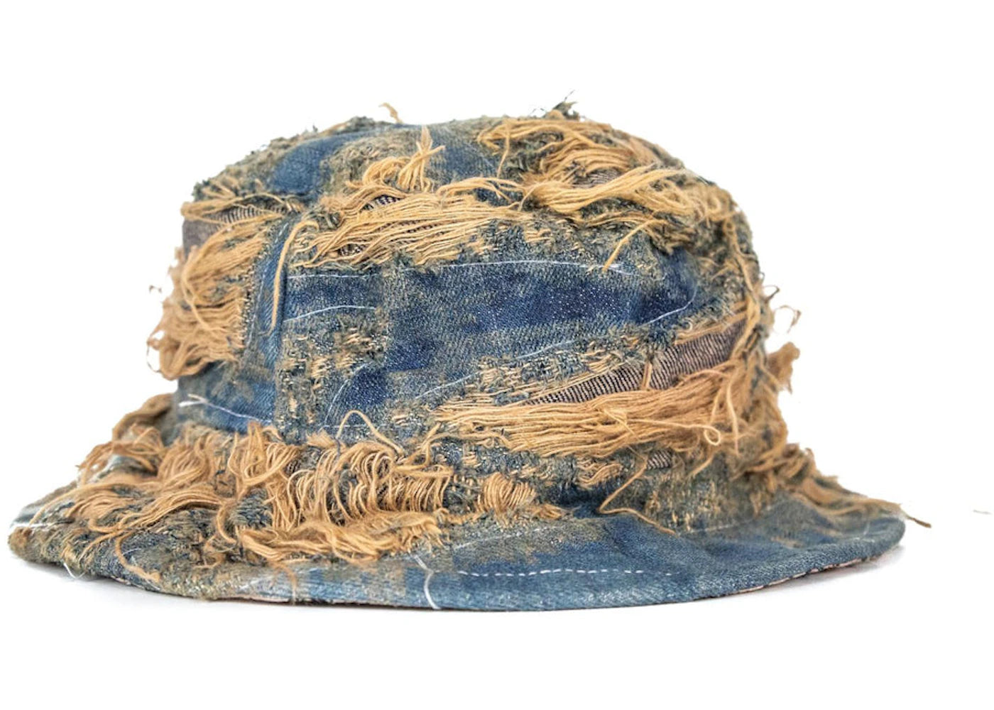Loso x Ghetto Friends Geh-toh Selvedge Bucket Hat Blue