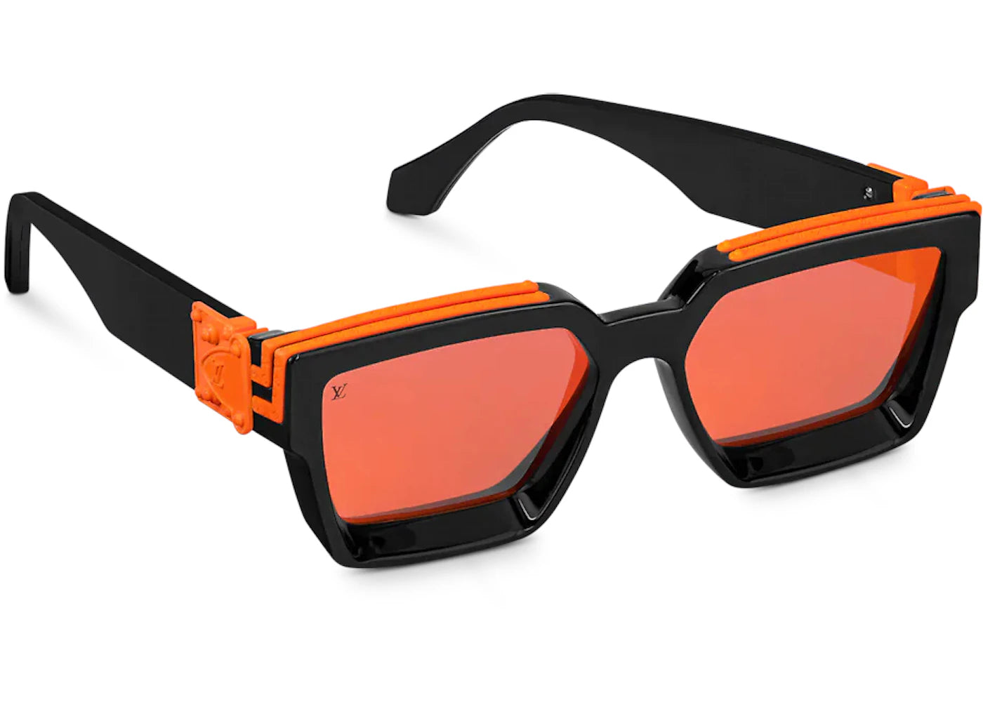 Louis Vuitton 1.1 Millionaires Sunglasses Black/Orange