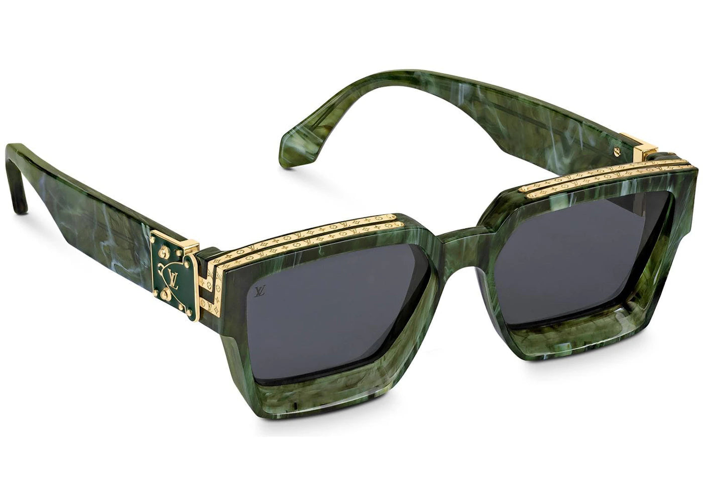 Louis Vuitton 1.1 Millionaires Sunglasses Green Marble