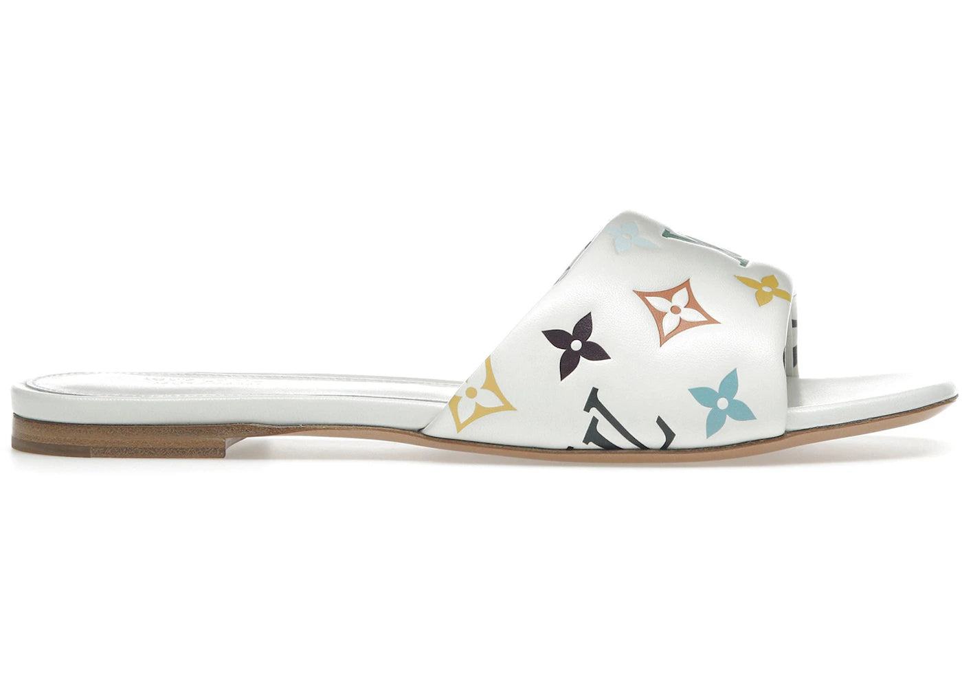 Louis Vuitton 6AM Flat Mules Takashi Murakami White (Women's)