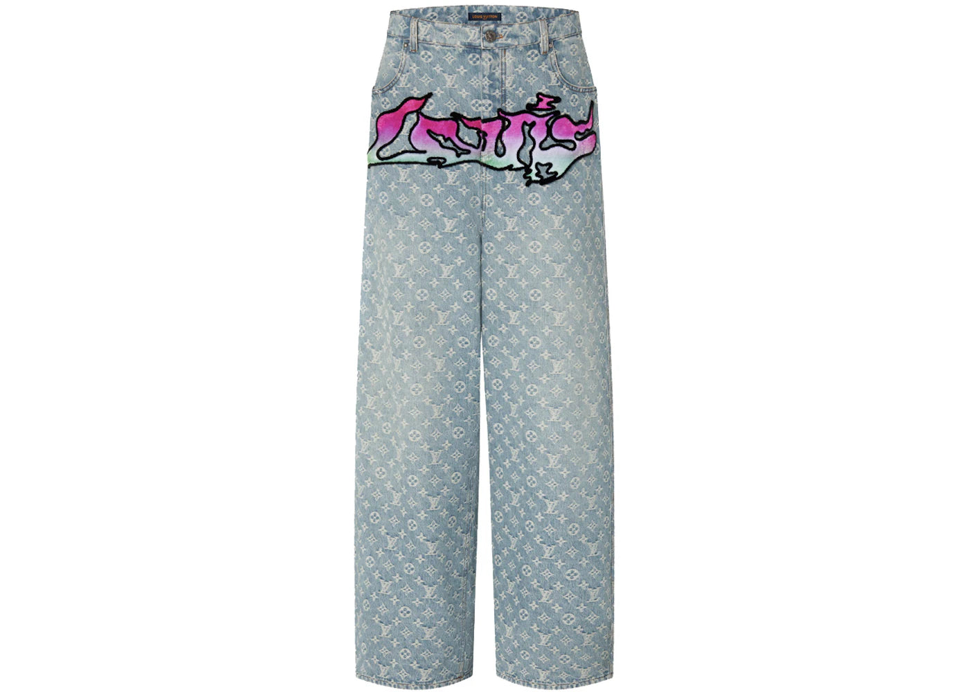 Louis Vuitton Baggy Denim Pants Indigo
