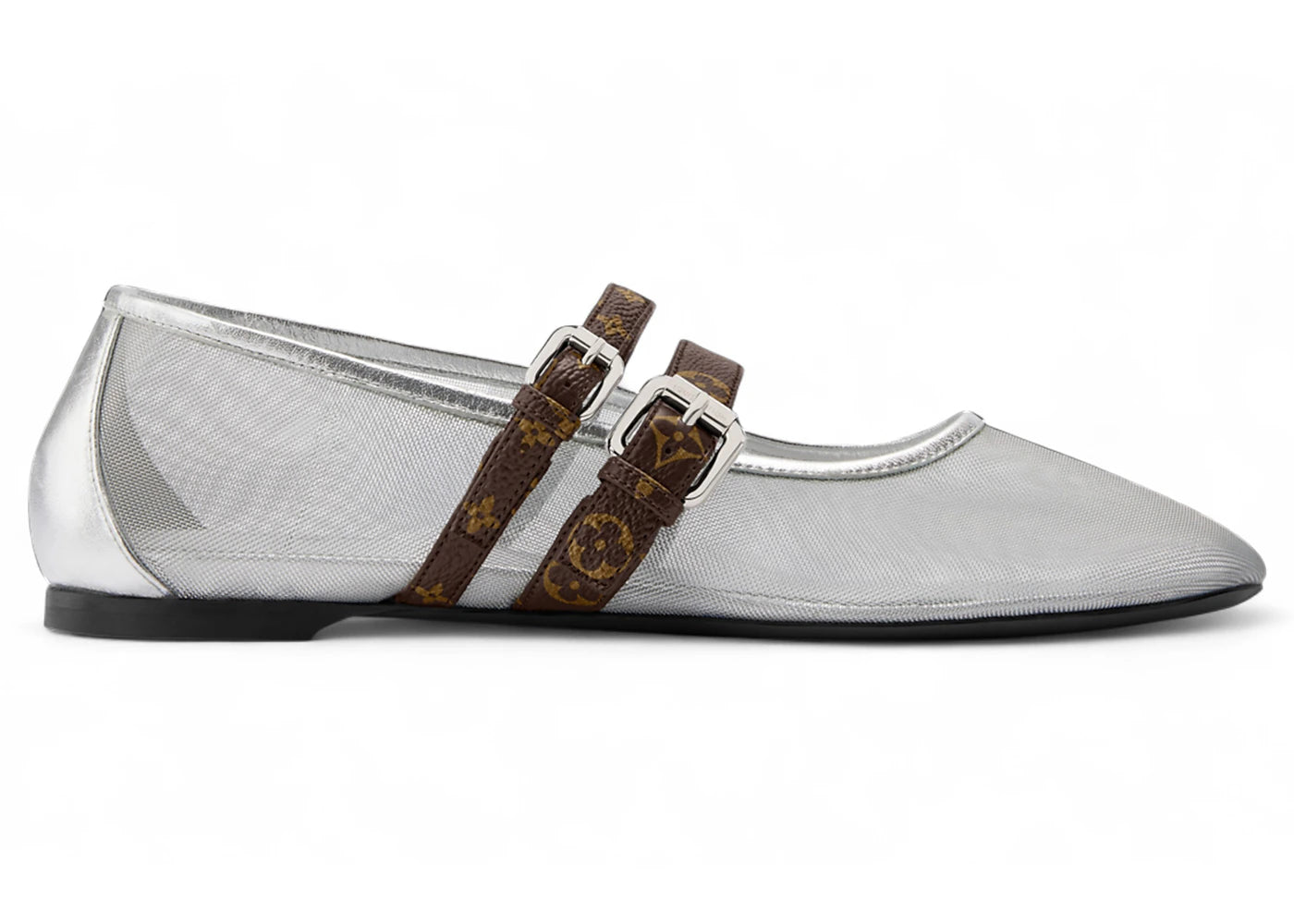 Louis Vuitton Ballet Ballerina Silver Mesh Monogram Canvas (Women's)