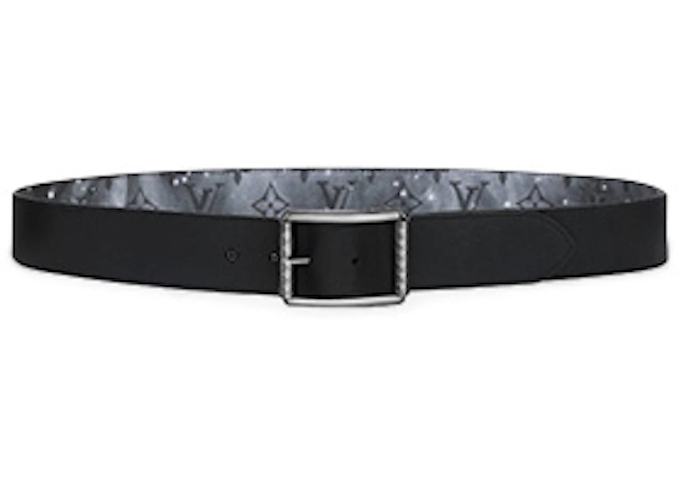 Louis Vuitton Reverso Reversible Belt Monogram Galaxy 40mm Grey Multicolor