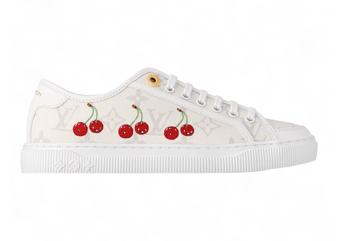 Louis Vuitton Cherry LV Lagoon Sneaker x Takashi Murakami White