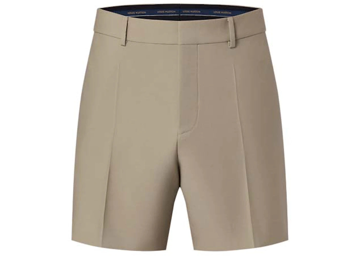 Louis Vuitton Classic Slim Wool Shorts Grey