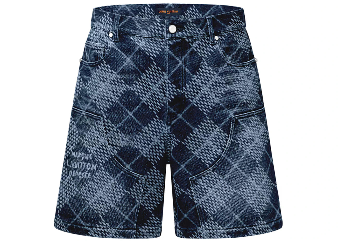 Louis Vuitton Denim Carpenter Shorts Indigo