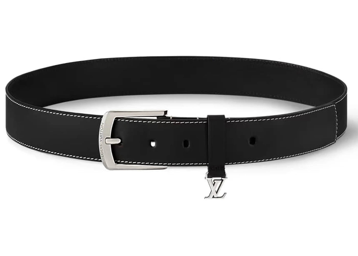 Louis Vuitton Everyday Pin 35mm Belt Black