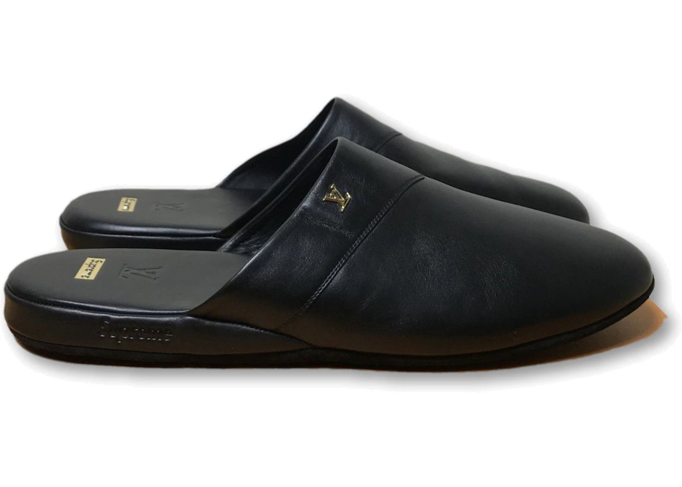 Louis Vuitton Hugh Slipper Supreme Black