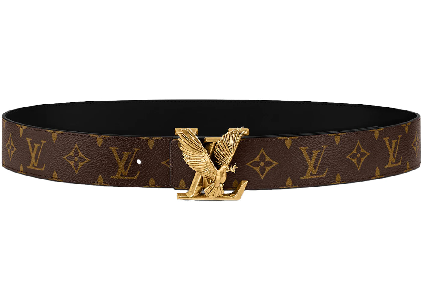 Louis Vuitton LV Dove 40MM Reversible Belt Brown