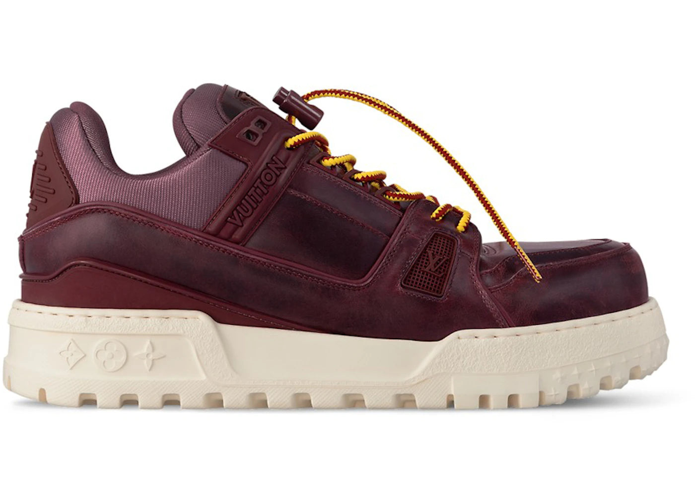 Louis Vuitton LV Trainer Maxi Bordeaux Red