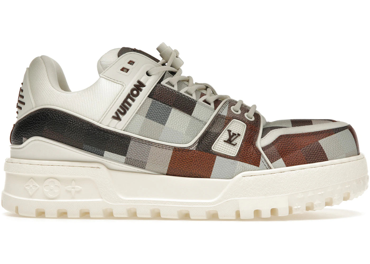 Louis Vuitton LV Trainer Maxi Brown Damoflage