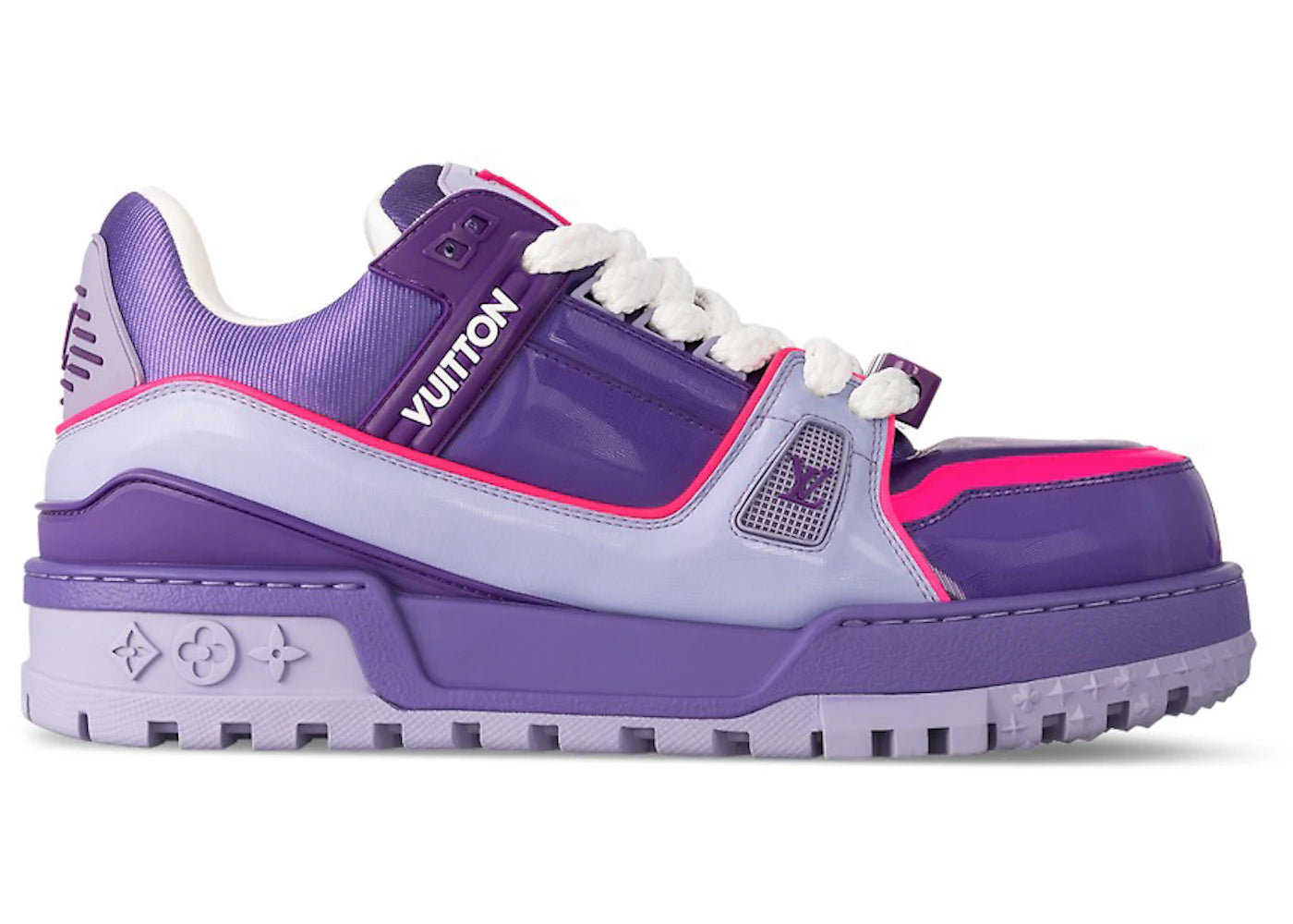 Louis Vuitton LV Trainer Maxi Purple Pink