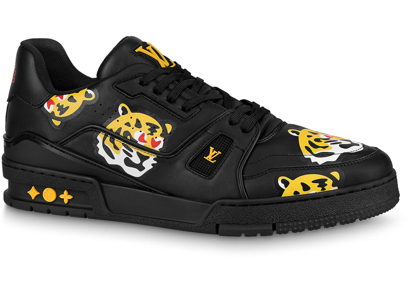 Louis Vuitton LV Trainer Nigo Black Tiger Monogram