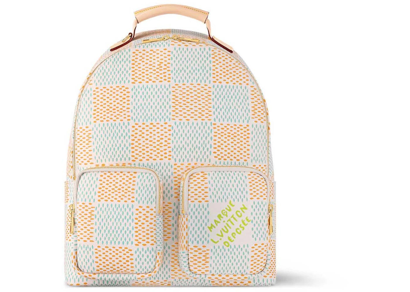 Louis Vuitton Multipocket Backpack Damier Heritage White