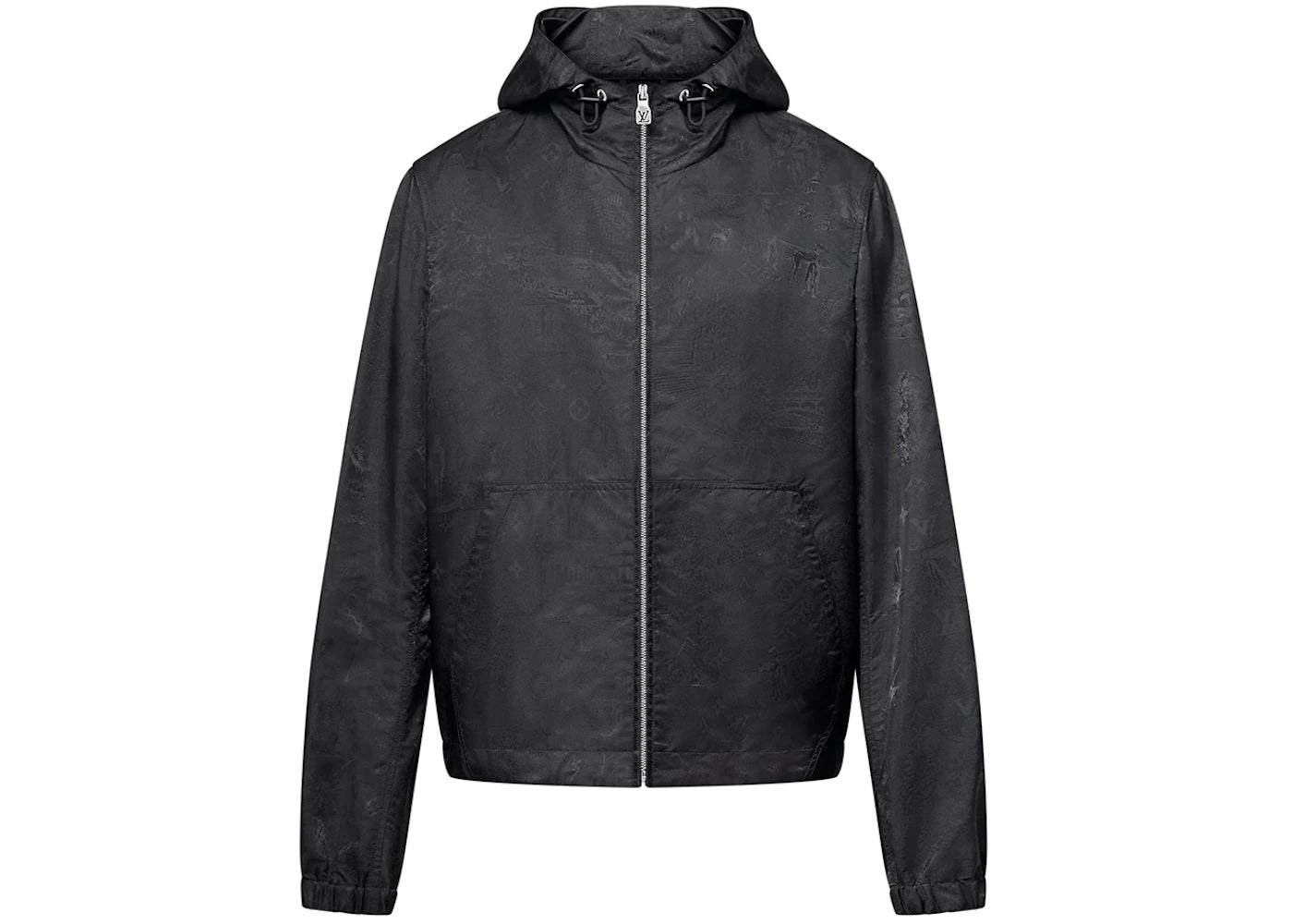 Louis Vuitton Nylon Windbreaker Black