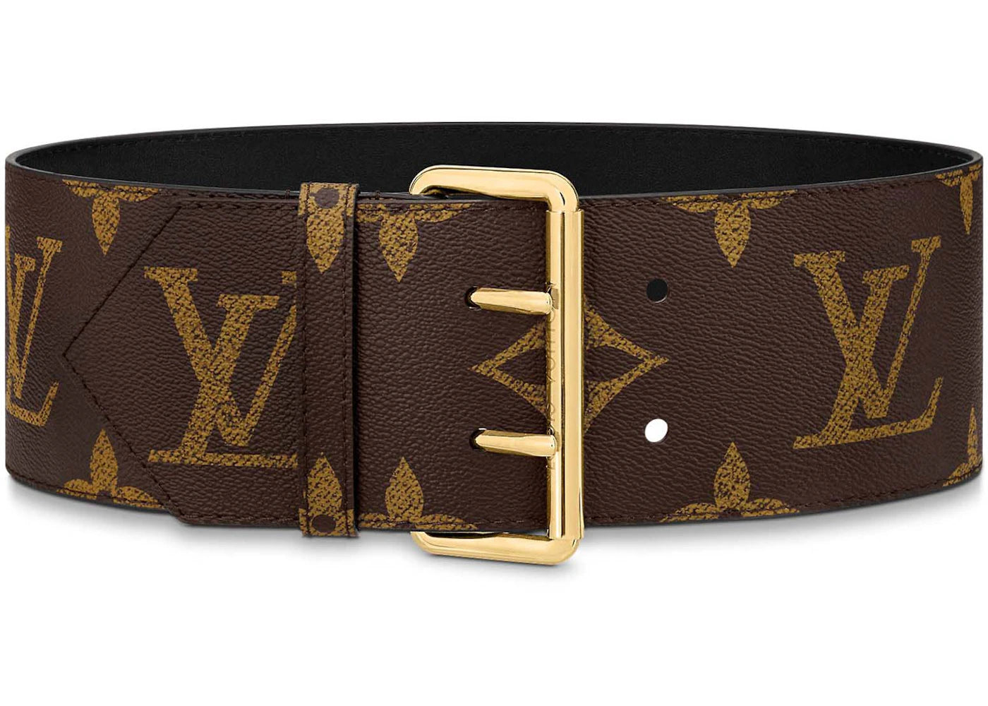 Louis Vuitton Oversized Buckle 90mm Belt Monogram Giant