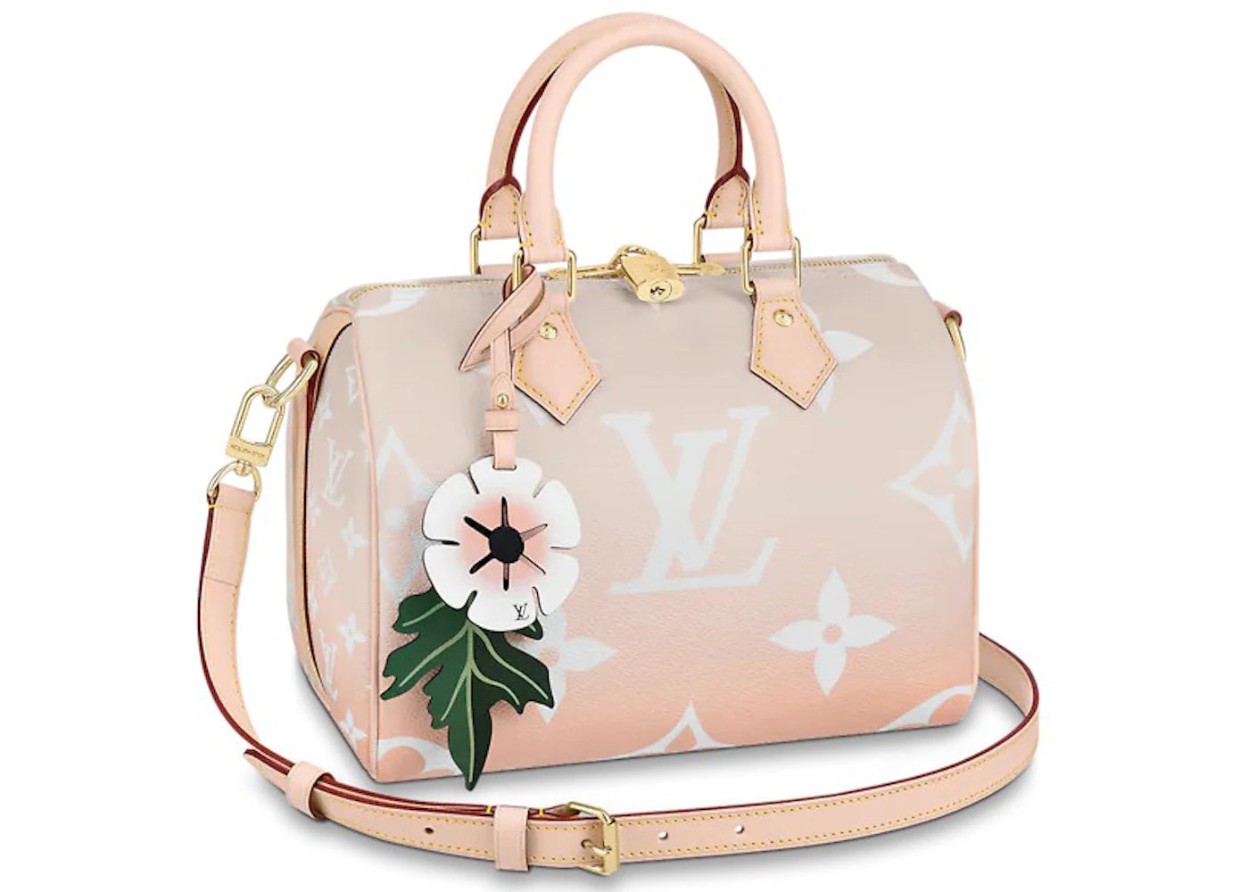 Louis Vuitton Speedy Bandouliere Gradient Pastel 25 Mist Gray