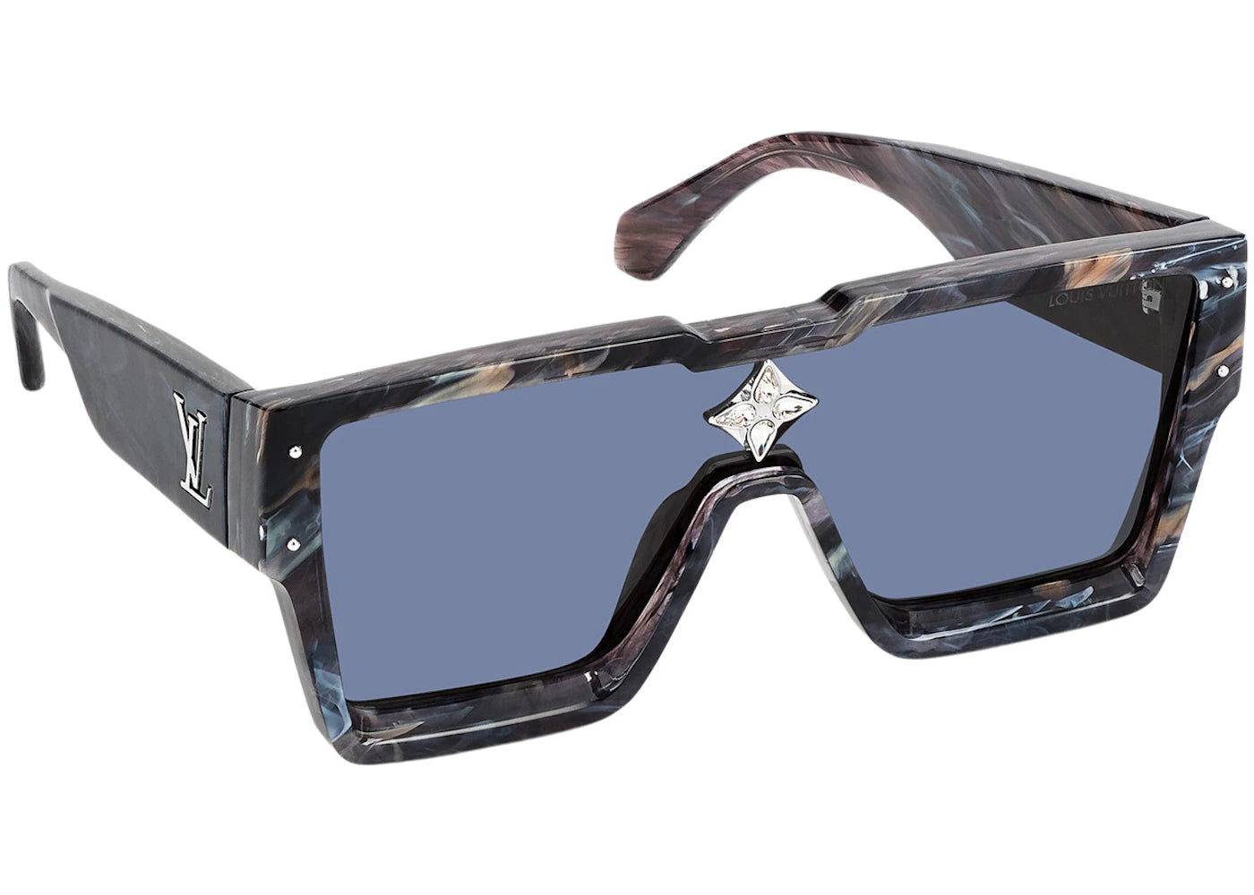 Louis Vuitton Cyclone Sunglasses Grey Marble/Grey (Z1789 W/E)