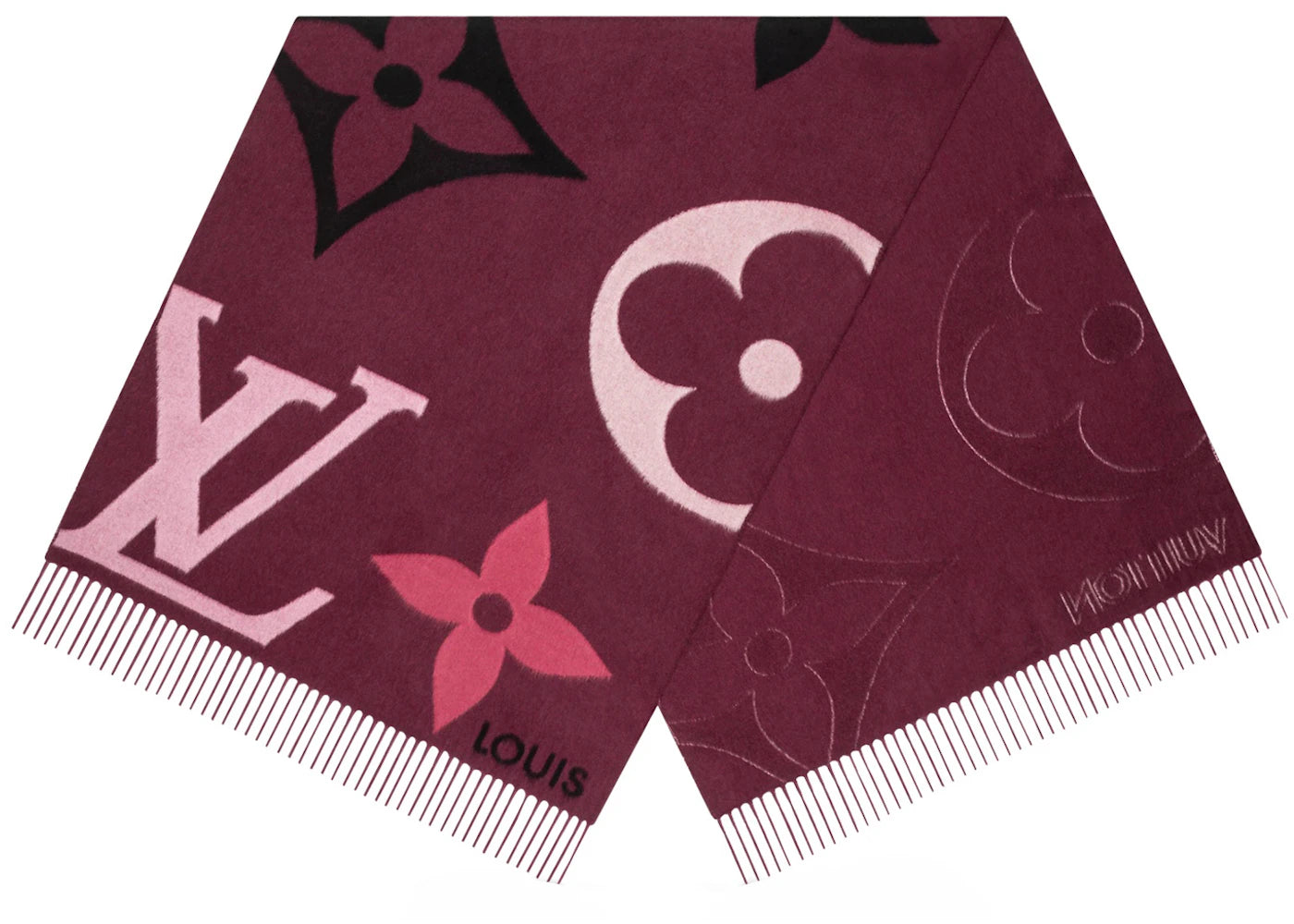 Louis Vuitton The Ultimate Scarf Bordeaux