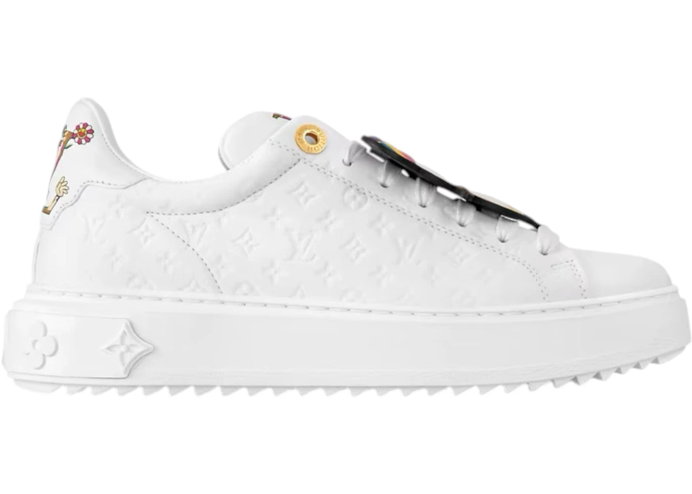 Louis Vuitton Timeout Takashi Murakami White (Women's)