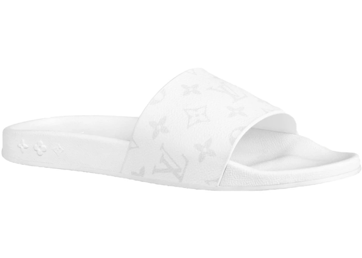 Louis Vuitton Waterfront Mule White Grey