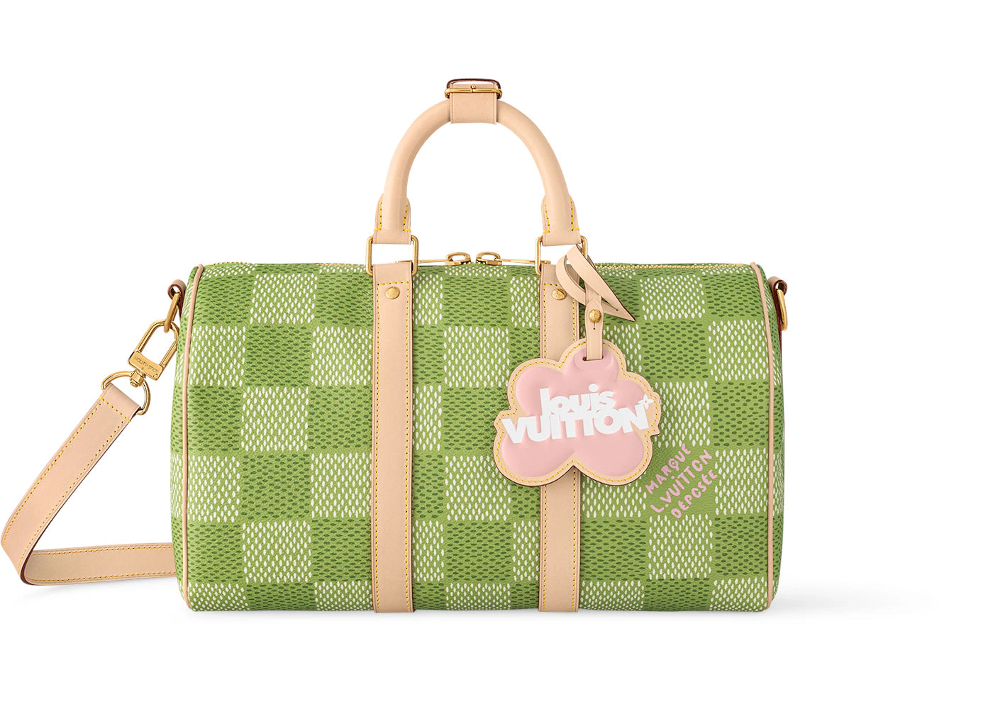 Louis Vuitton by Tyler, the Creator Keepall Bandouliere 35 Green Damier Golf