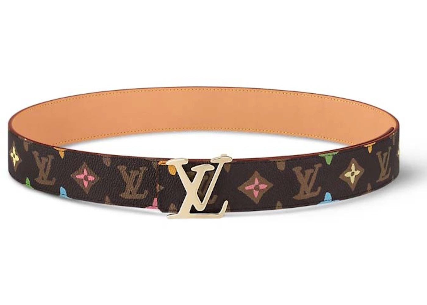 Louis Vuitton by Tyler, the Creator LV Tag 40mm Reversible Belt Chocolate Craggy Monogram