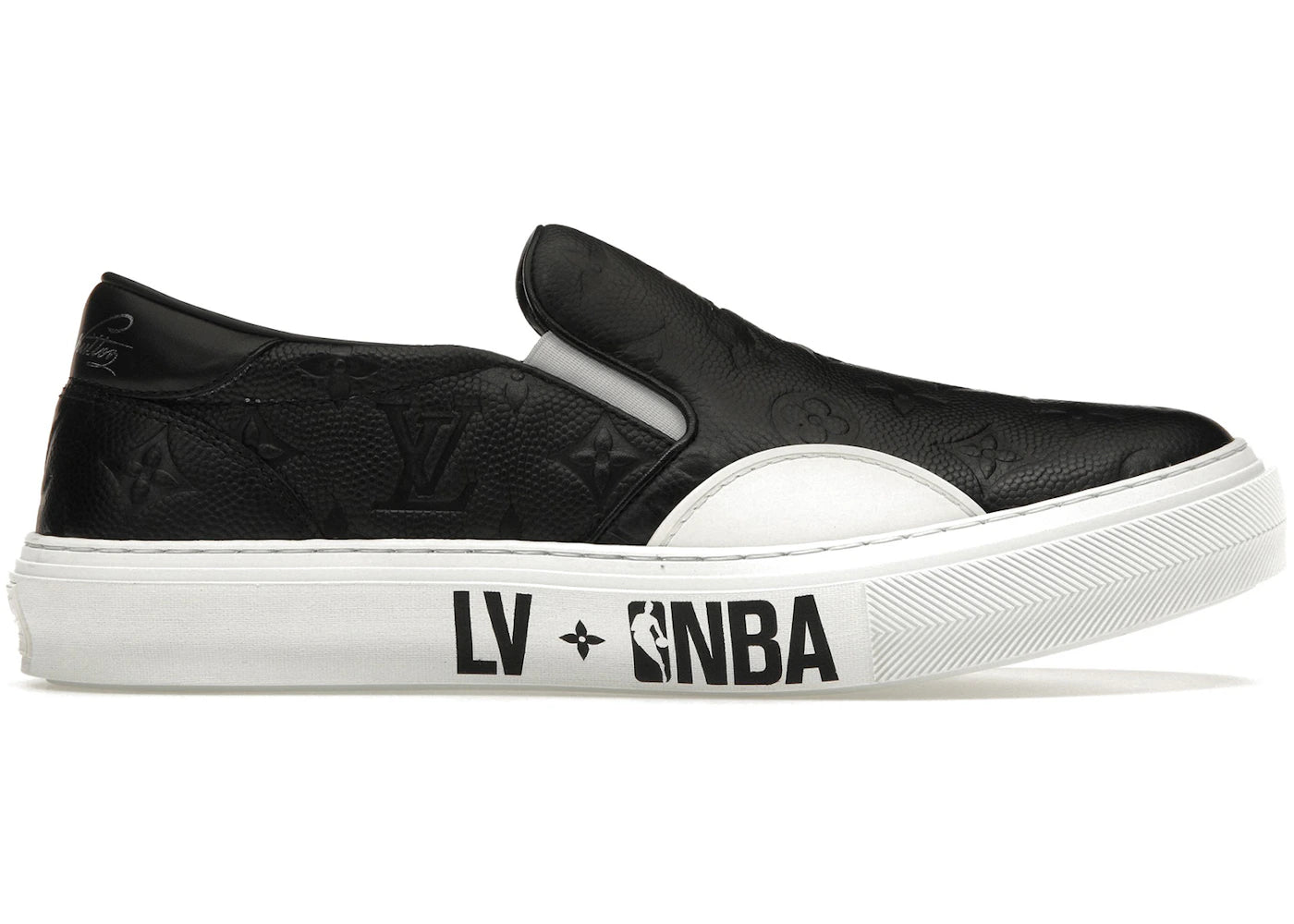 Louis Vuitton x NBA Ollie Slip On Black