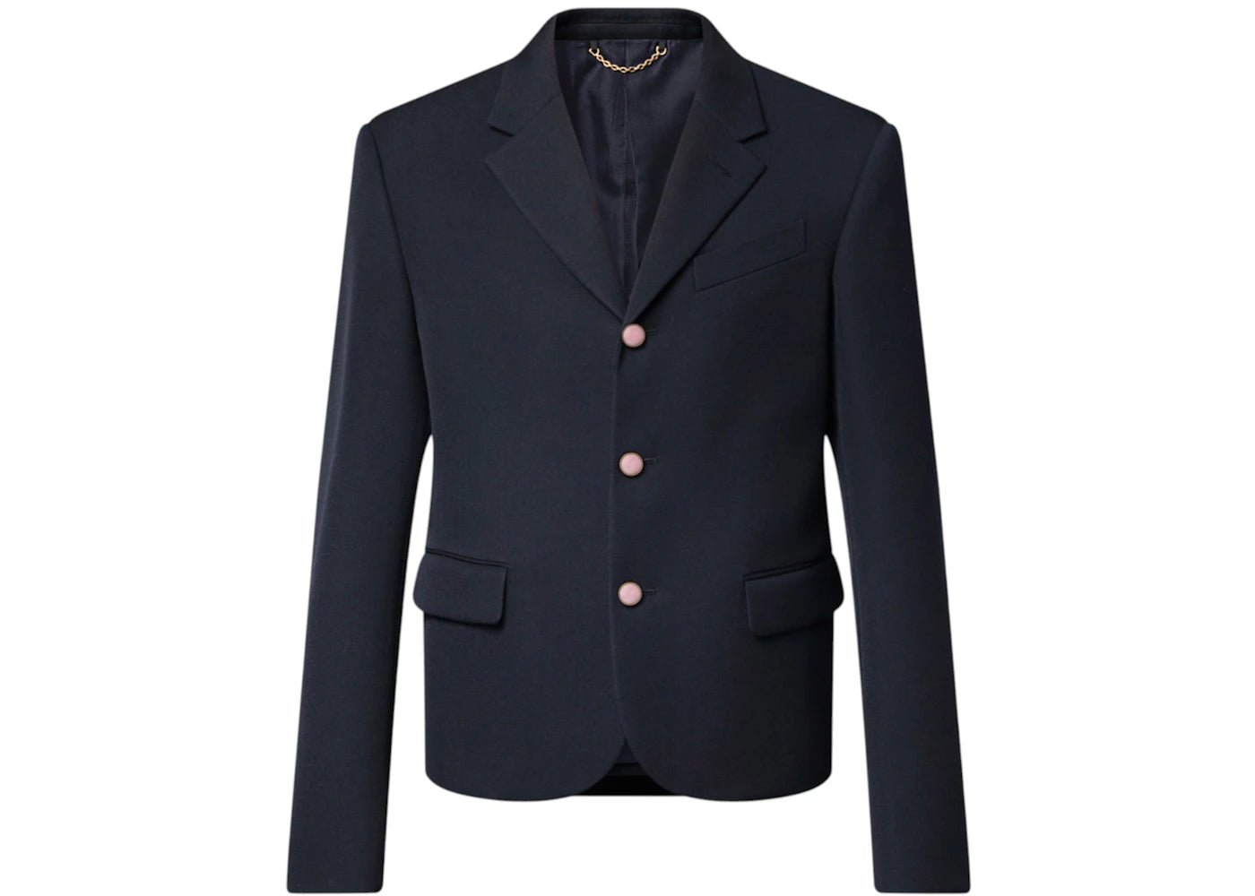 Louis Vuitton x Nigo Cropped Classic Single-Breasted Jacket Deep Navy