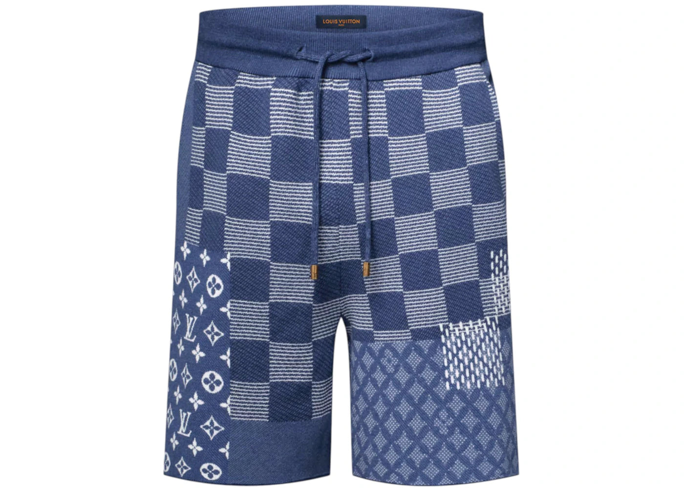 Louis Vuitton x Nigo Knitted Shorts Indigo