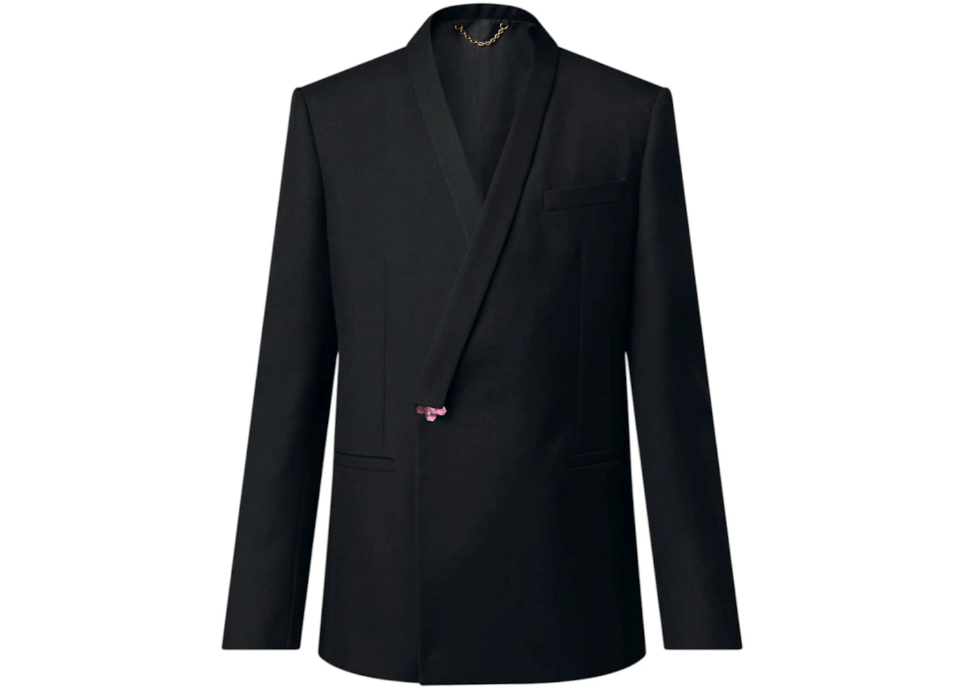 Louis Vuitton x Nigo Tailored Kimono Double-Breasted Jacket Black
