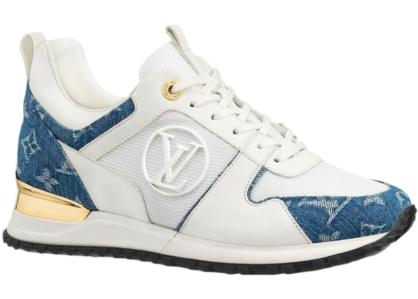 Louis Vuitton Run Away Sneaker Monogram Denim