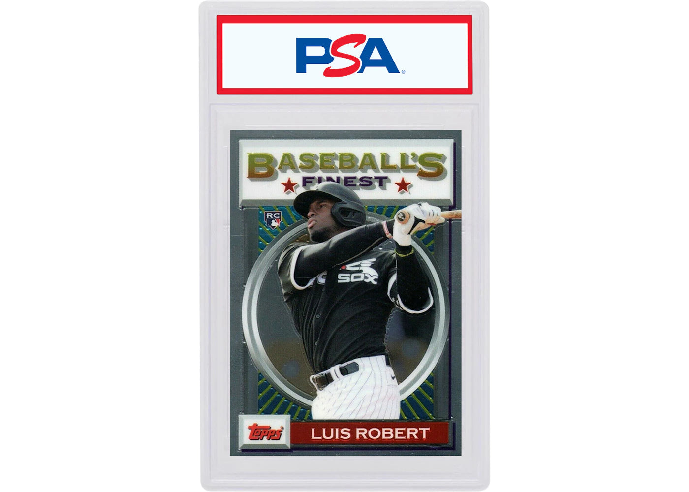 Luis Robert 2020 Topps Finest Flashbacks Rookie #59 (PSA or BGS Graded)
