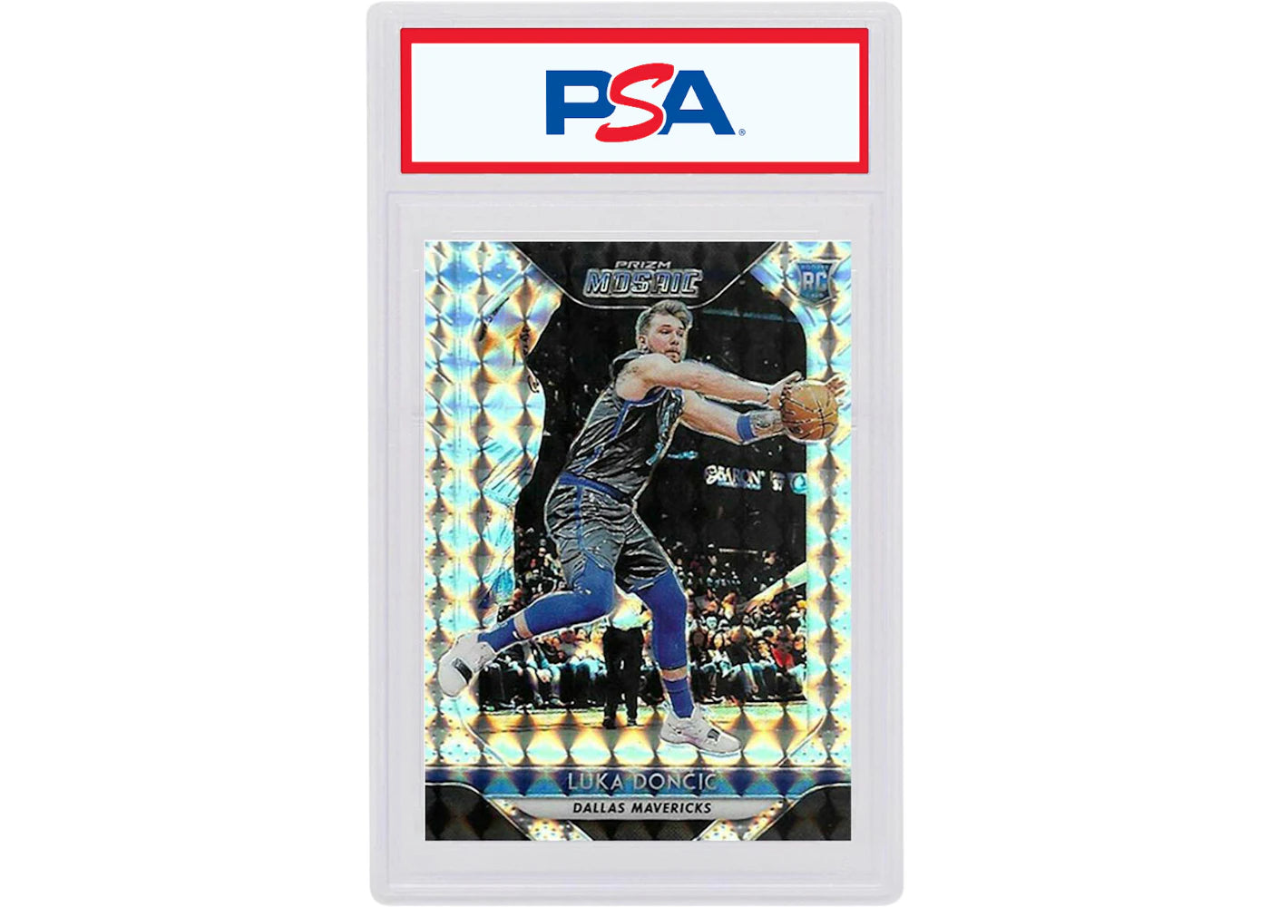 Luka Doncic 2018 Panini Prizm Mosaic Rookie Silver #68 (PSA or BGS Graded)