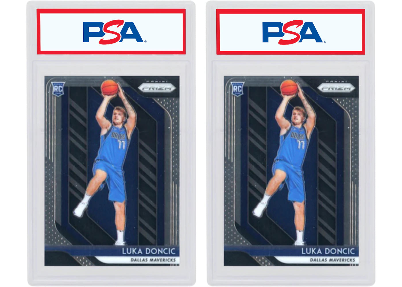 Luka Doncic 2018 Panini Prizm Rookie 2x Lot #280 (PSA or BGS Graded)
