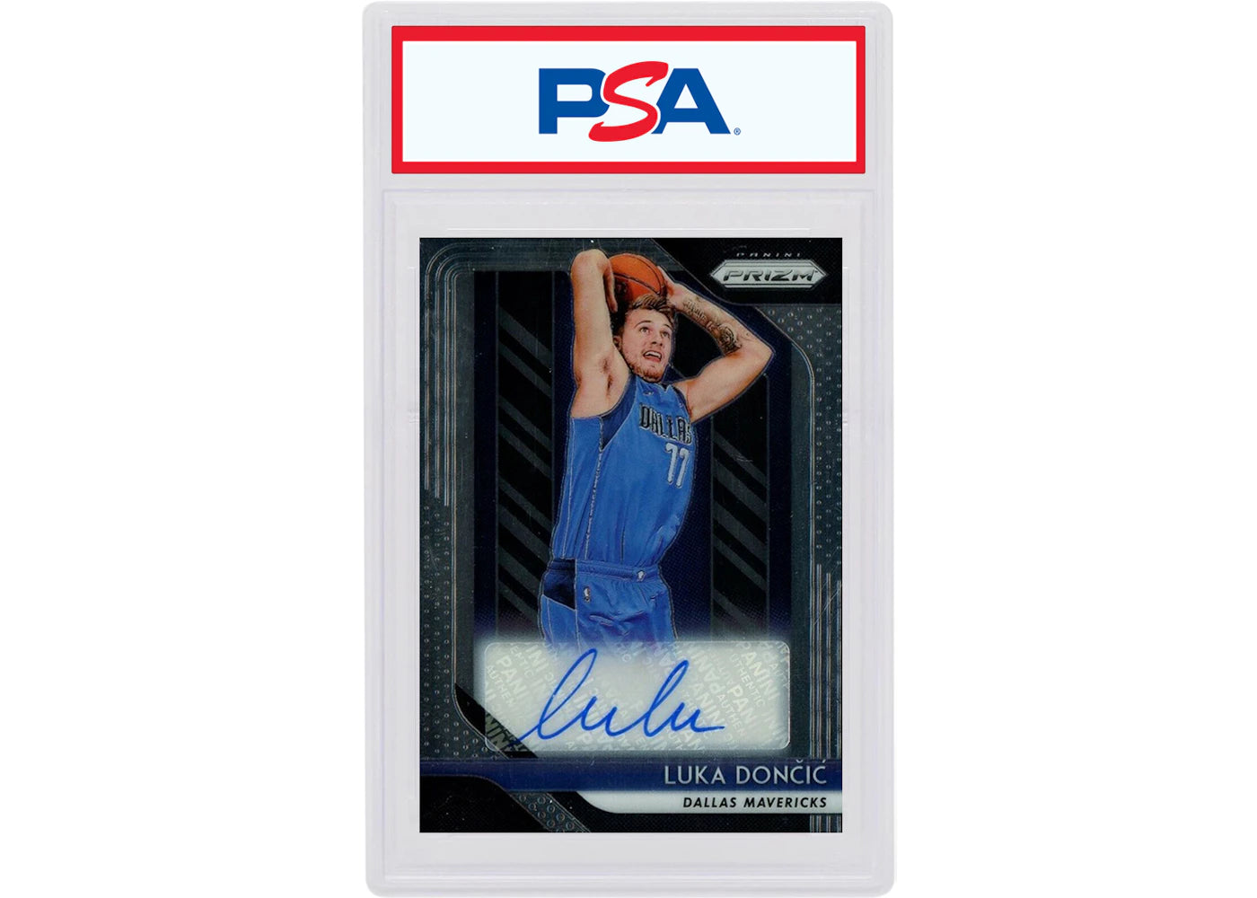 Luka Doncic 2018 Panini Prizm Rookie Autograph #RSLDC (PSA or BGS Graded)