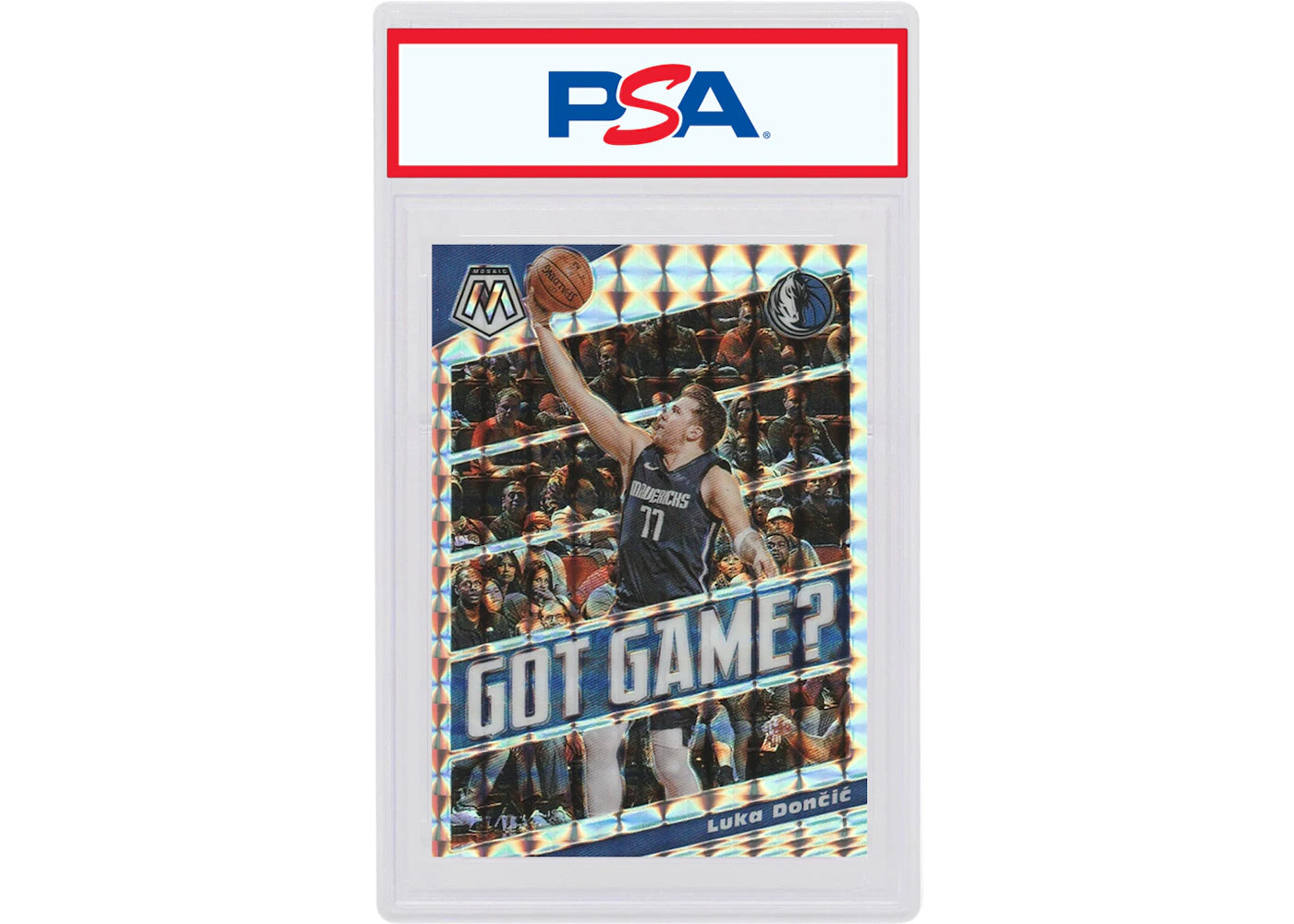 Luka Doncic 2019 Panini Mosaic Got Game? Mosaic #11 (PSA or BGS Graded)