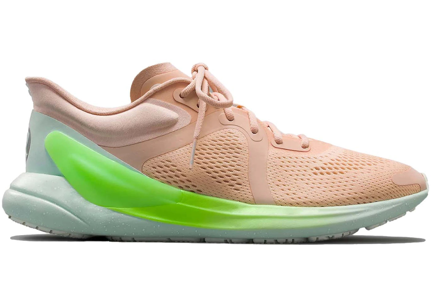 Lululemon Blissfeel Run Butter Pink Scream Green (Women's)